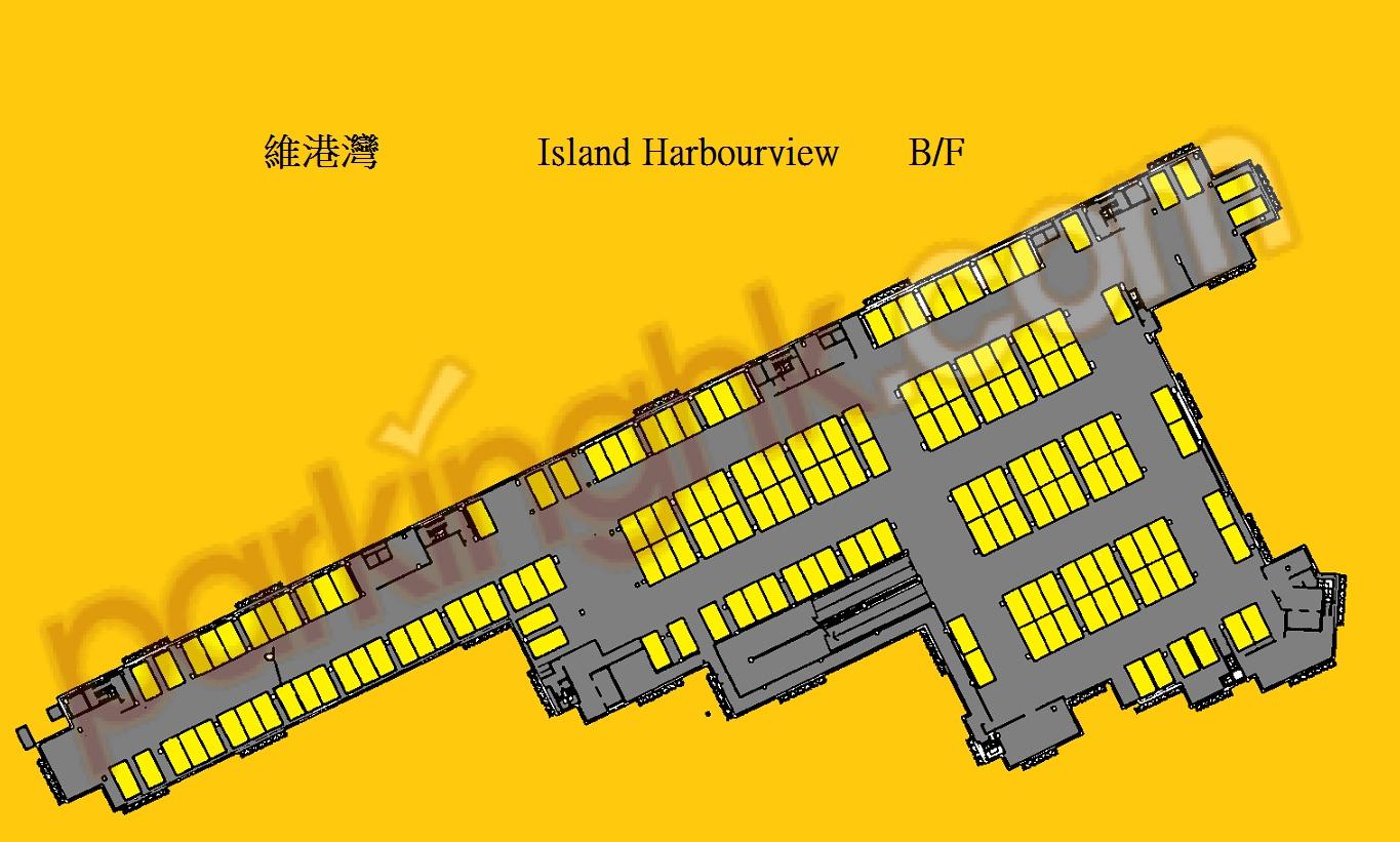  Tai Kok Tsui Carpark  Hoi Fai Road  Island Harbourview  Floor plan 香港車位.com ParkingHK.com