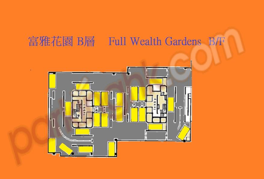  North Point Carpark  Kai Yuen Terrace  Full Wealth Gardens  Floor plan 香港車位.com ParkingHK.com