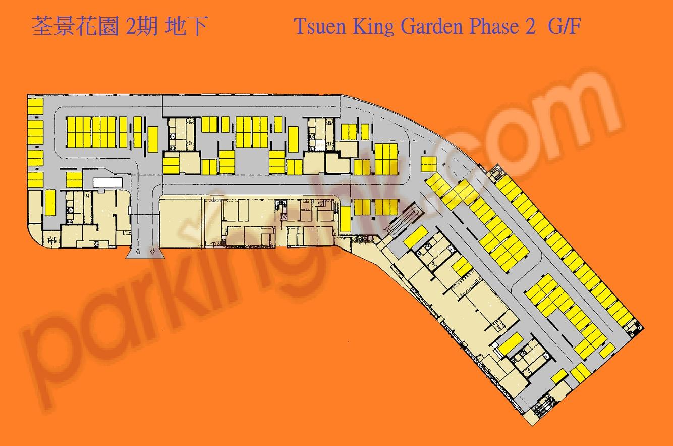  Tsuen Wan Carpark  Tsuen King Circuit  Tsuen King Garden Phase 2  Floor plan 香港車位.com ParkingHK.com