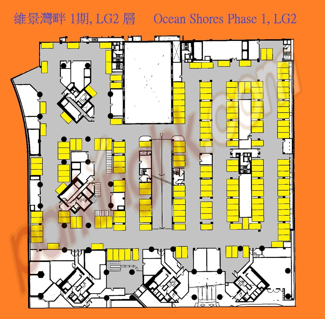  Tseung Kwan O Carpark  O King Road  Ocean Shores Phase 1  Floor plan 香港車位.com ParkingHK.com