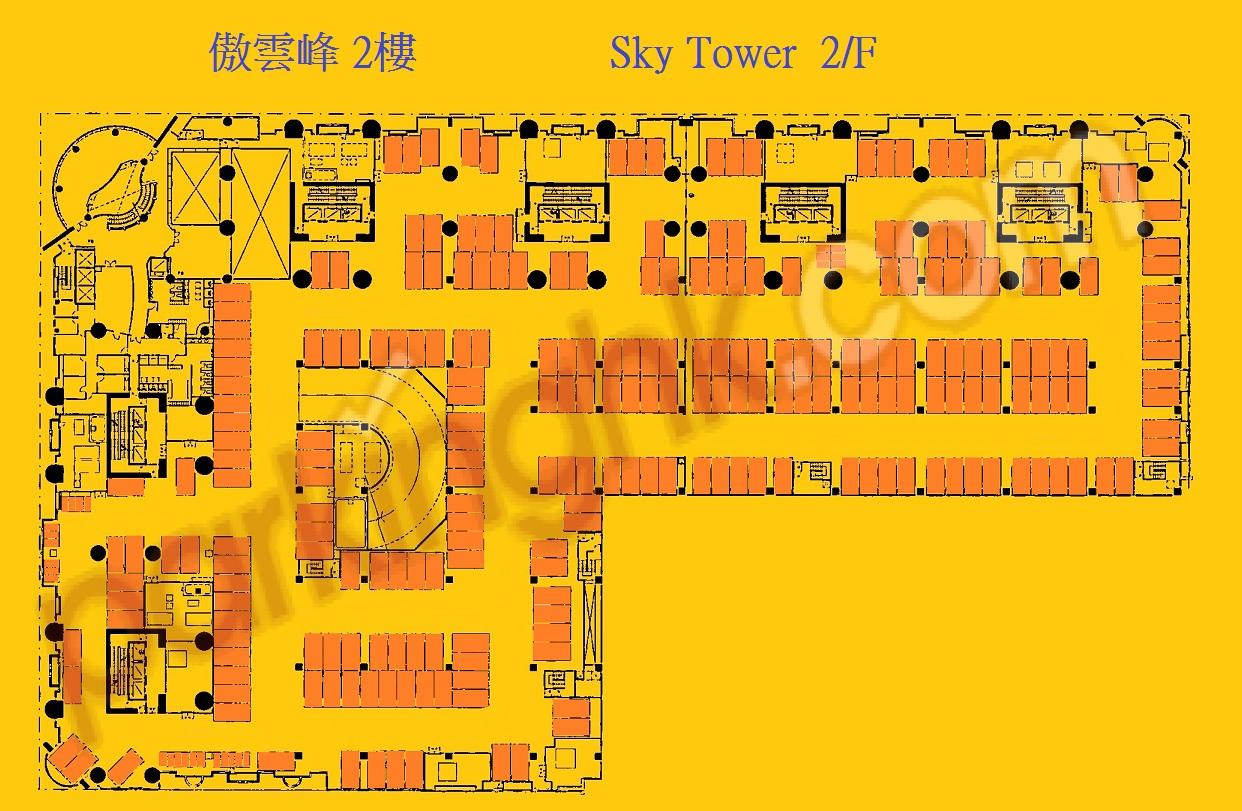  To Kwa Wan Carpark  Sung Wong Toi Road  Sky Tower  Floor plan 香港車位.com ParkingHK.com
