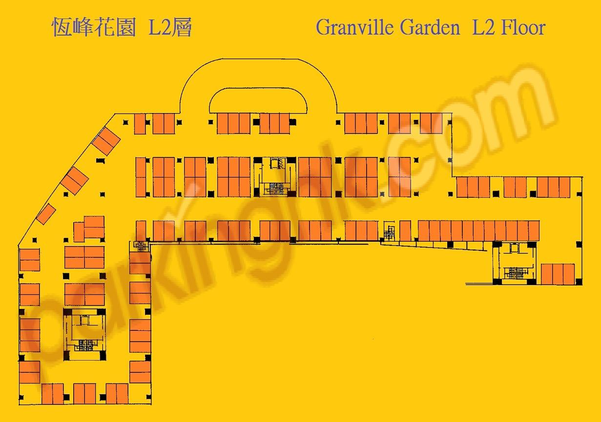  Tai Wai Carpark  Pik Tin Street  Granville Garden  Floor plan 香港車位.com ParkingHK.com