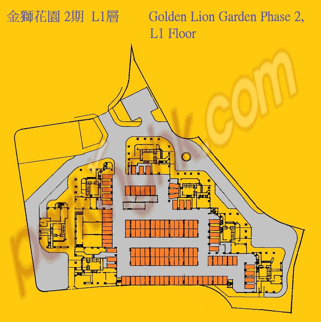  Tai Wai Carpark  Chui Tin Street  Golden Lion Garden Phase 2  Floor plan 香港車位.com ParkingHK.com