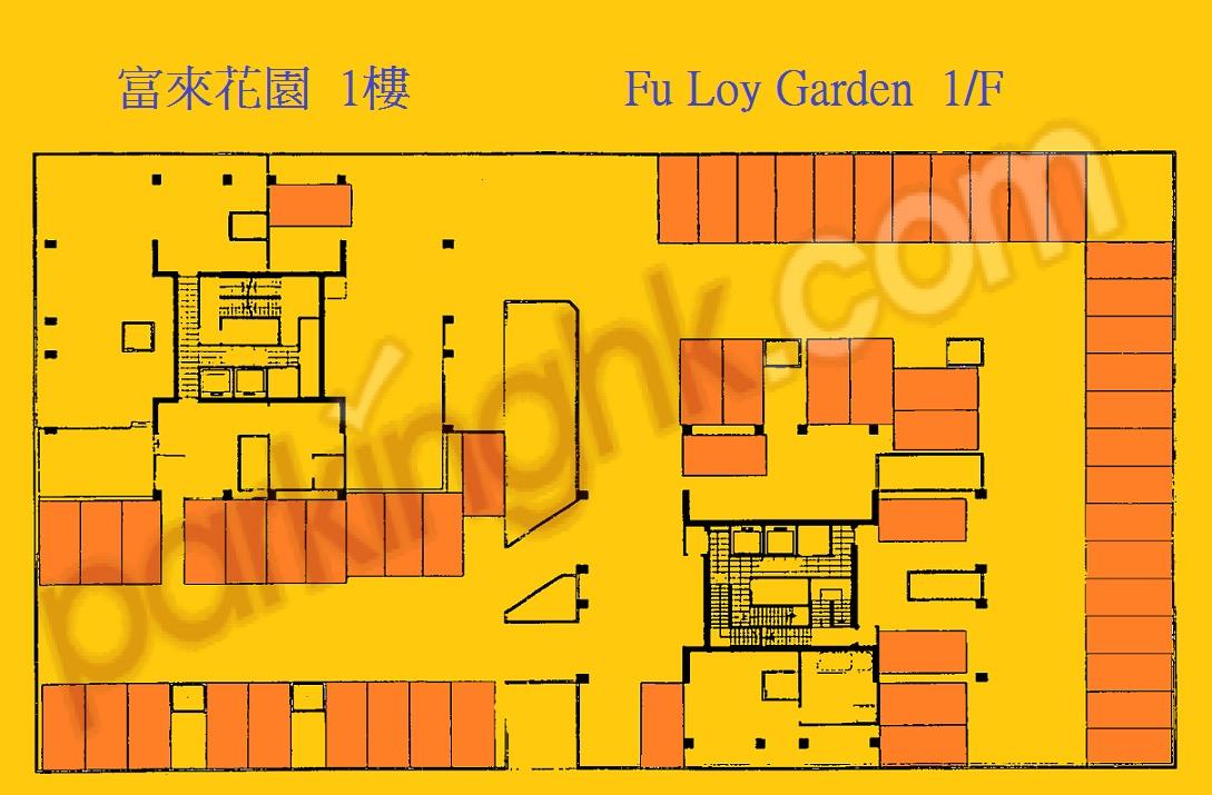  Yuen Long Carpark  Ma Wang Road  Fu Loy Garden  Floor plan 香港車位.com ParkingHK.com