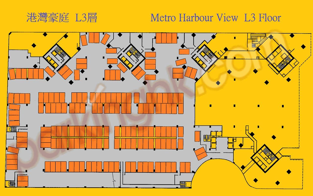  Tai Kok Tsui Carpark  Fuk Lee Street  Metro Harbour View  Floor plan 香港車位.com ParkingHK.com