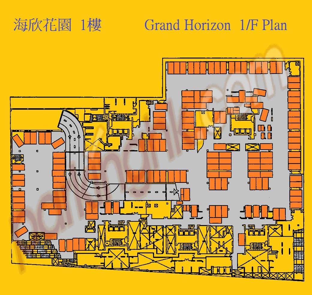  Tsing Yi Carpark  Cheung Wan Street  Grand Horizon  Floor plan 香港車位.com ParkingHK.com