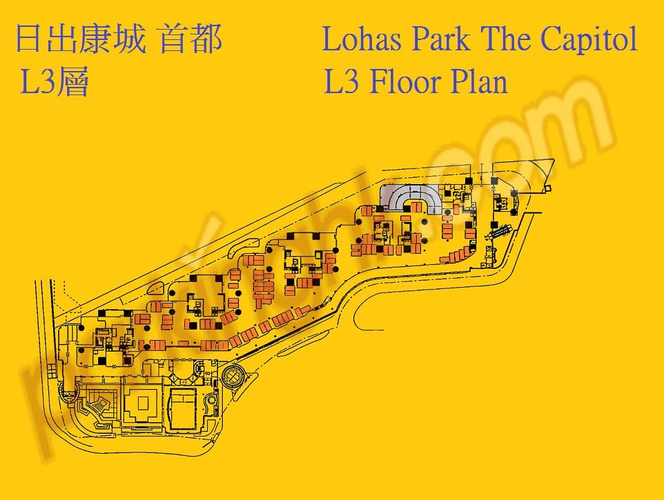  Tseung Kwan O Carpark  Lohas Park Road  Lohas Park The Capitol  Floor plan 香港車位.com ParkingHK.com