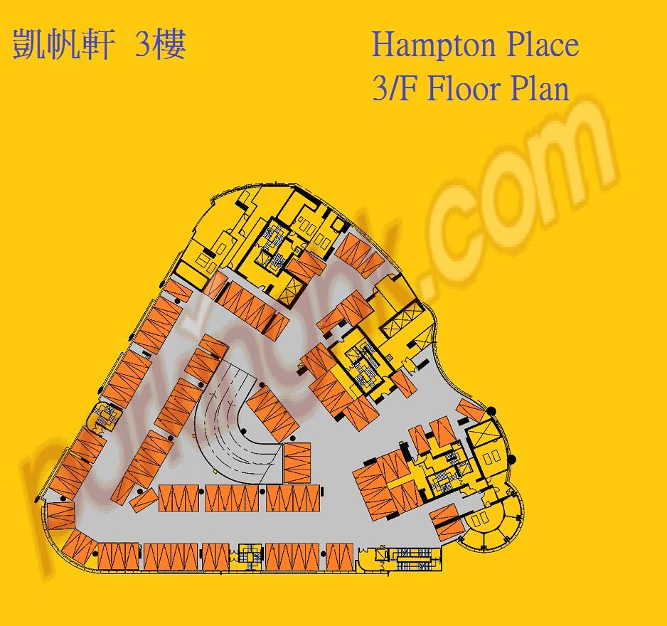  Tai Kok Tsui Carpark  Hoi Fan Road  Hampton Place  Floor plan 香港車位.com ParkingHK.com