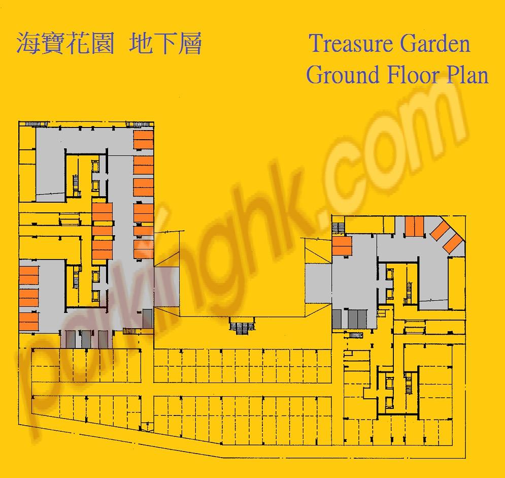  Tai Po Carpark  On Chee Road  Treasure Garden  Floor plan 香港車位.com ParkingHK.com