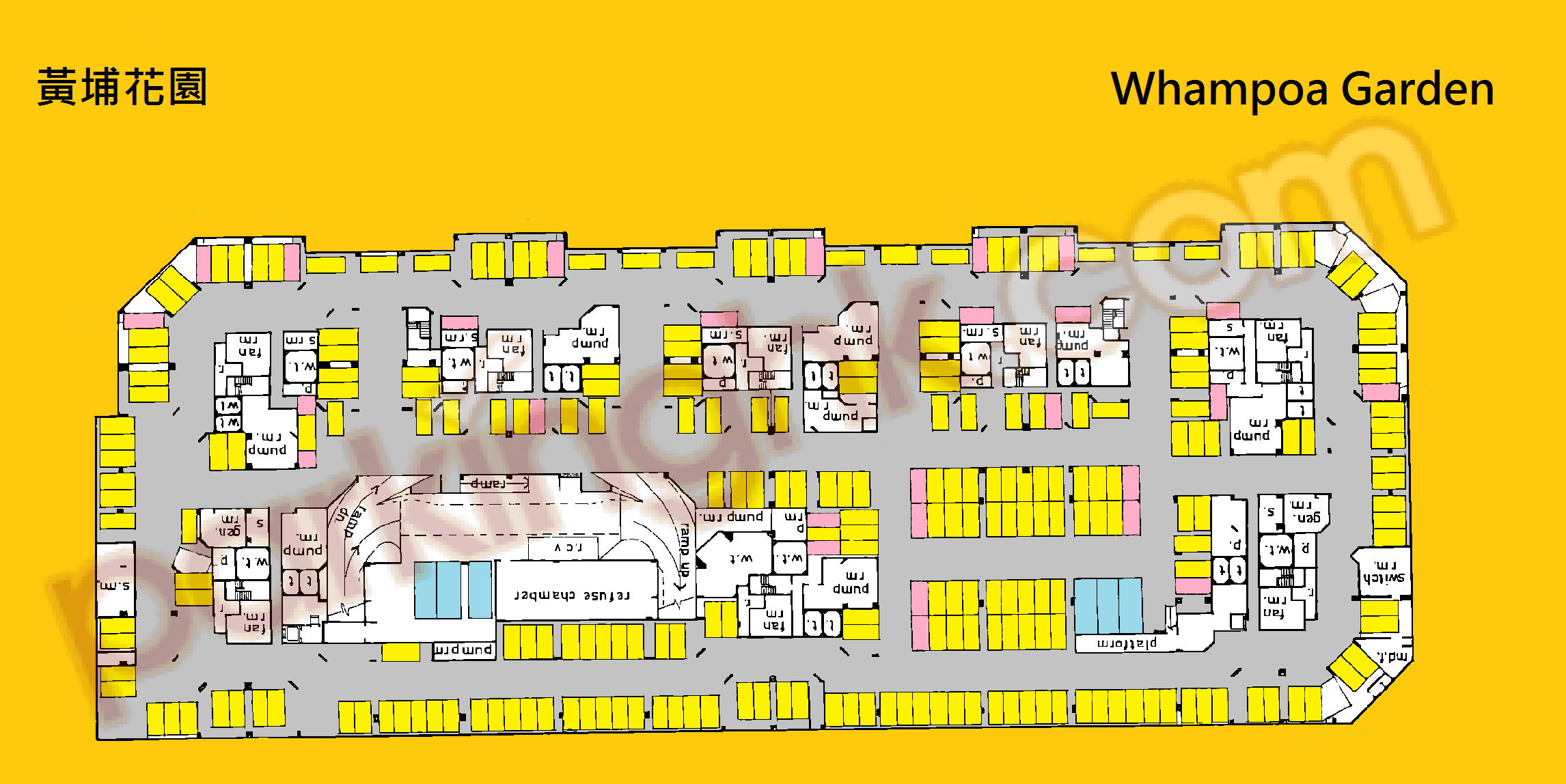  Hung Hom Carpark  Baker Street  Whampoa Garden (Site 1) Juniper Mansions Floor plan 香港車位.com ParkingHK.com