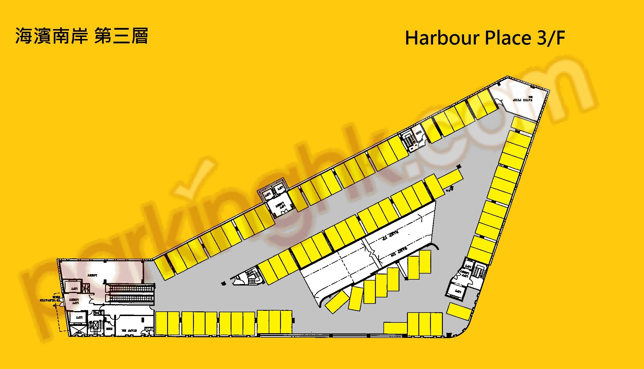  Hung Hom Carpark  仁勇街  Harbour Place  Floor plan 香港車位.com ParkingHK.com