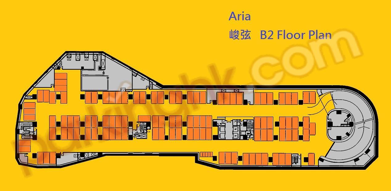  Ngau Tsz Wan Carpark  Fung Shing Street  Aria-Kowloon Peak  Floor plan 香港車位.com ParkingHK.com