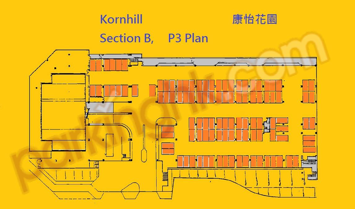  鰂魚涌車位 康愉街 康怡花園 平面圖 香港車位.com ParkingHK.com