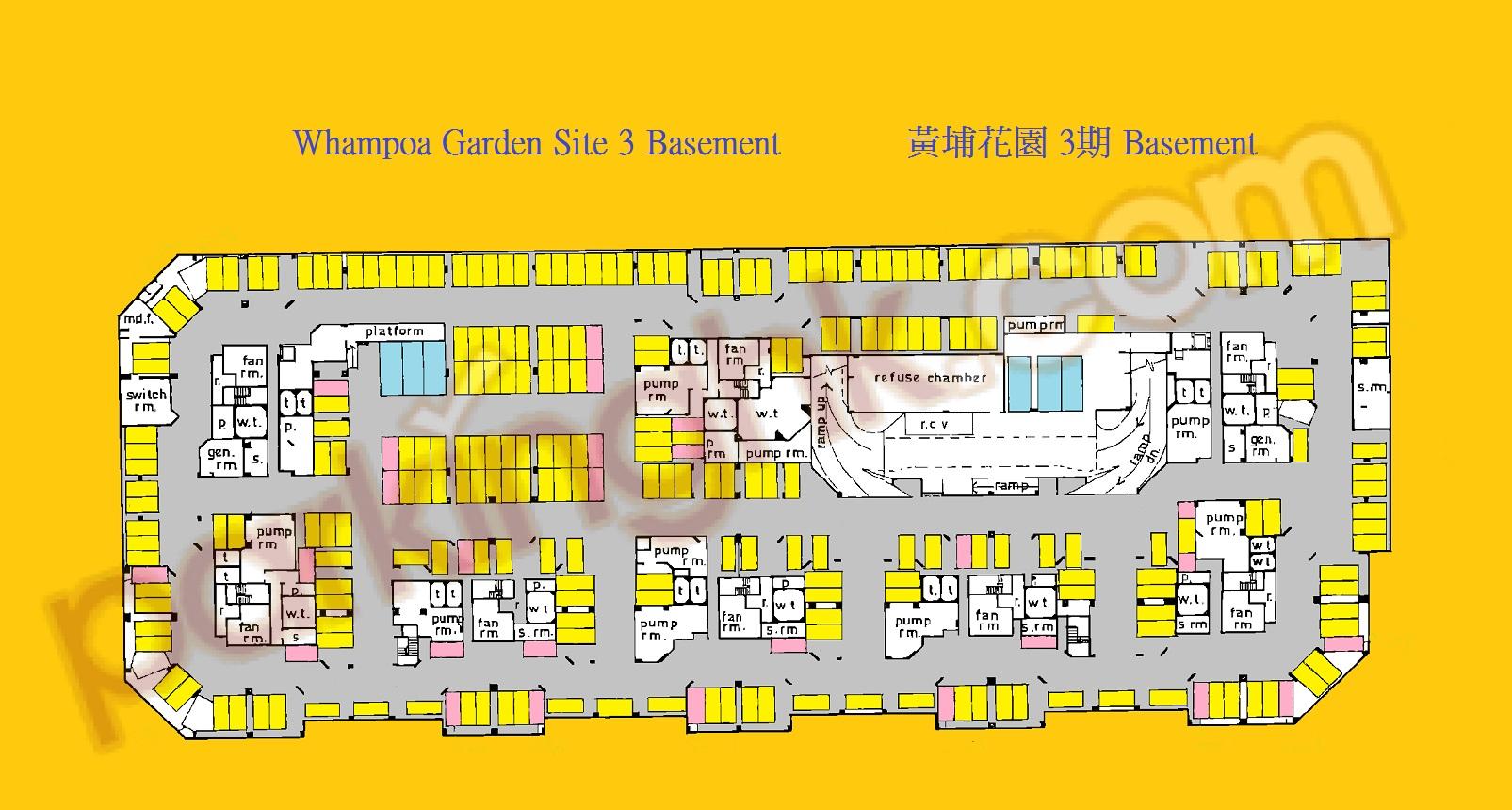  Hung Hom Carpark  Baker Street  Willow Mansions  Floor plan 香港車位.com ParkingHK.com