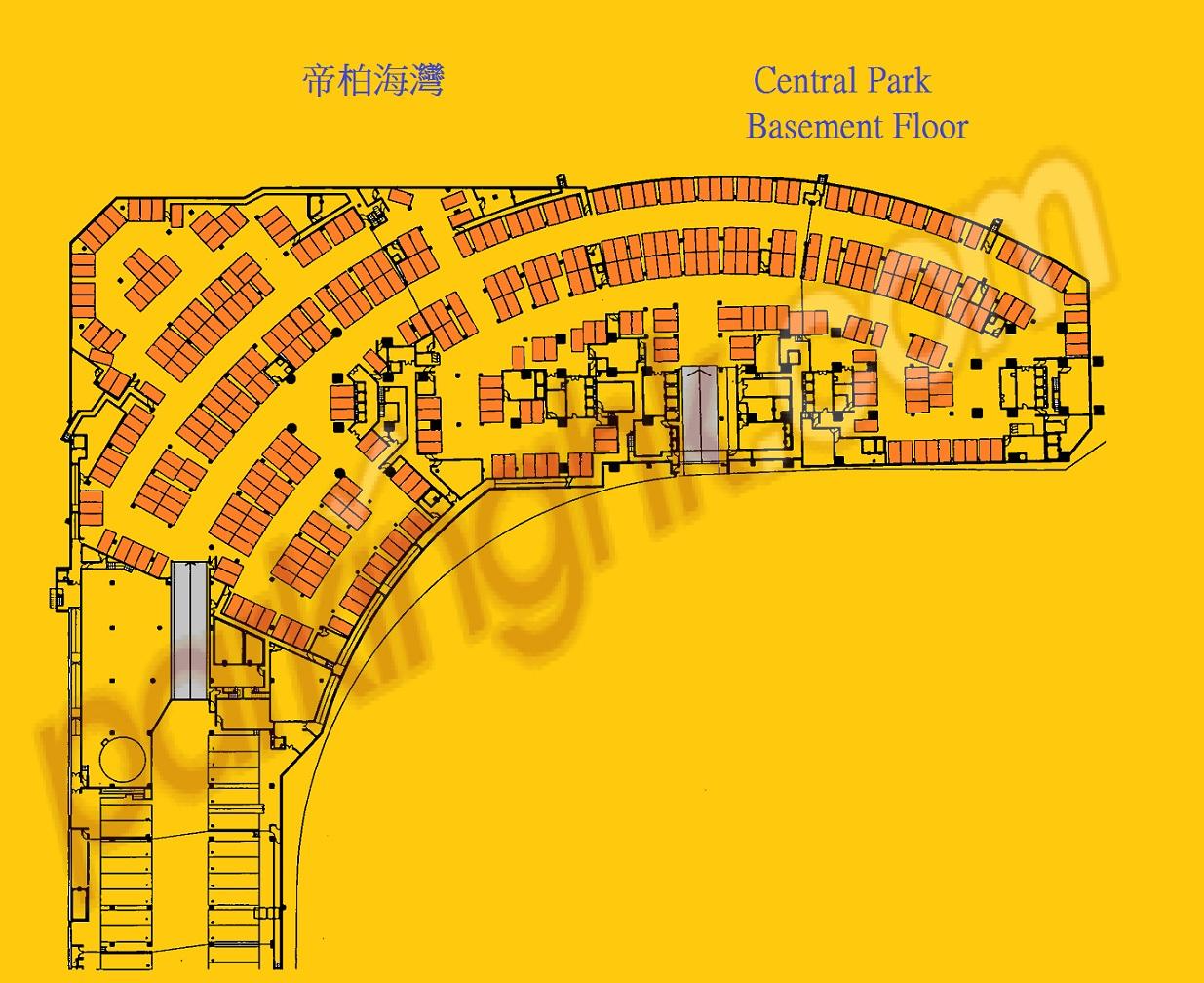  旺角車位 海庭道 帝柏海灣 平面圖 香港車位.com ParkingHK.com