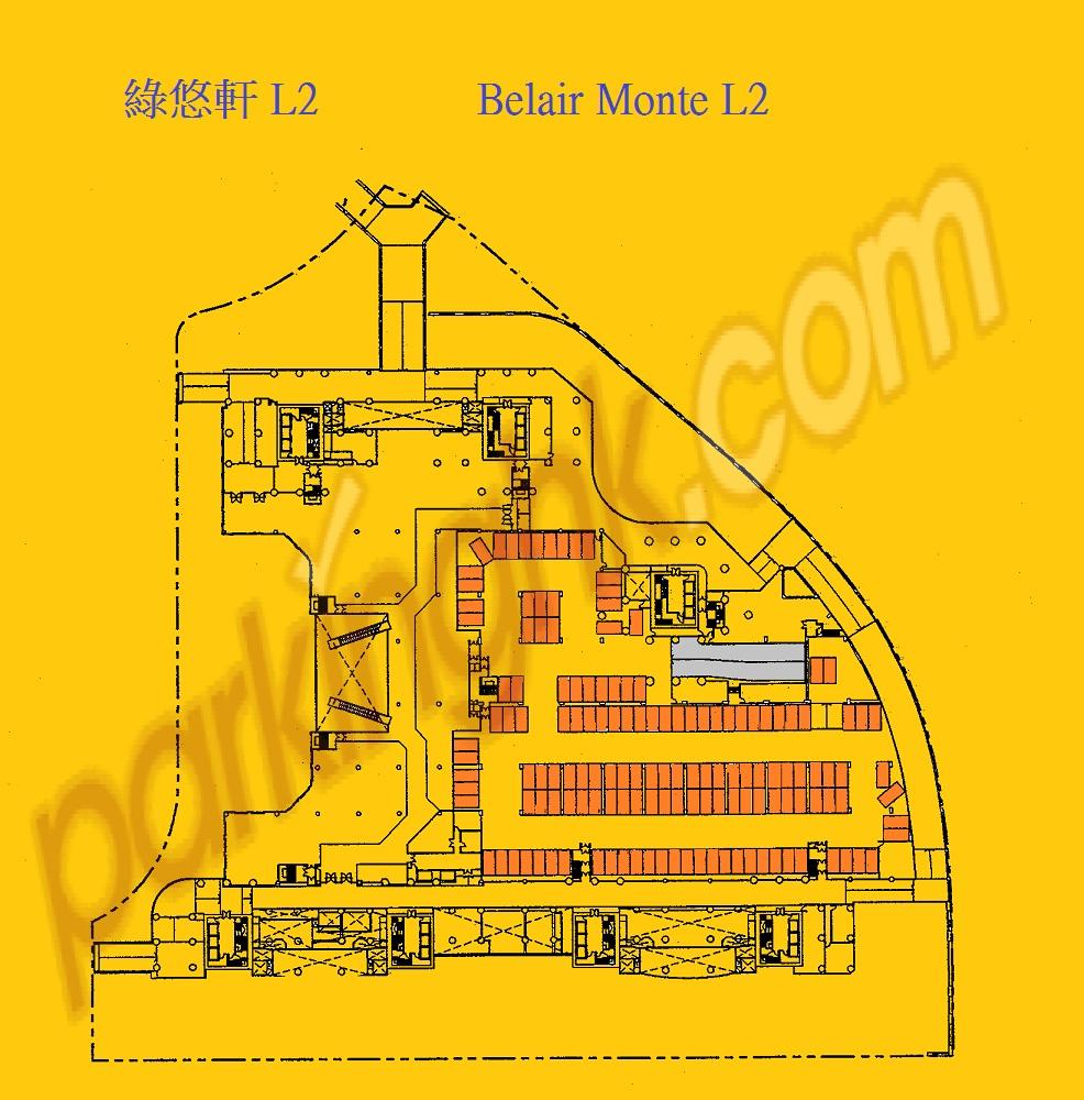  Fanling Carpark  Ma Sik Road  Belair Monte  Floor plan 香港車位.com ParkingHK.com