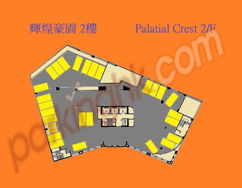  West Mid-Levels Carpark  Seymour Road   Palatial Crest  Floor plan 香港車位.com ParkingHK.com