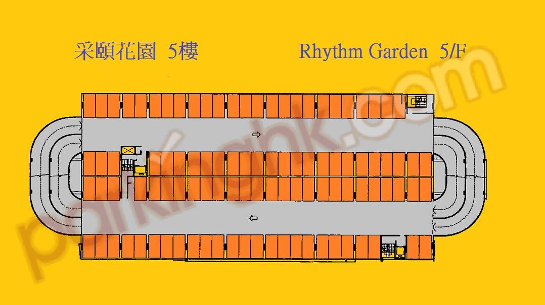  新蒲崗車位 彩虹道 采頤花園 平面圖 香港車位.com ParkingHK.com