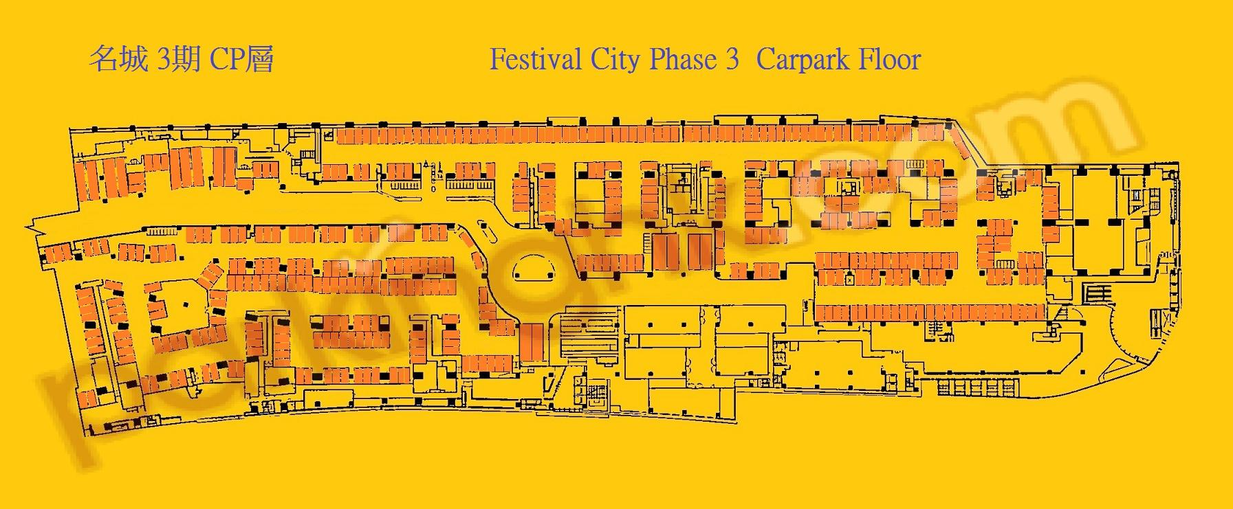  Sha Tin Carpark  Mei Tin Road  Festival City Phase 3  Floor plan 香港車位.com ParkingHK.com