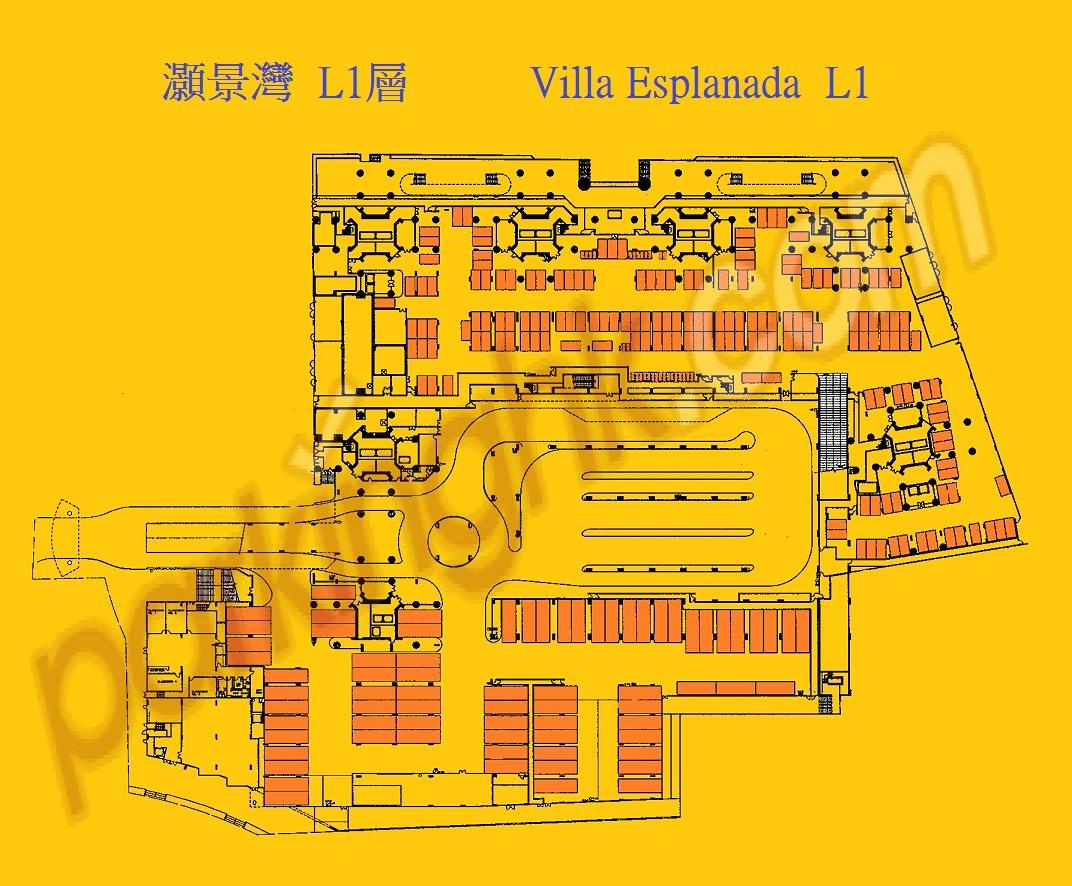  Tsing Yi Carpark  Nga Ying Chau Street  Villa Esplanada  Floor plan 香港車位.com ParkingHK.com