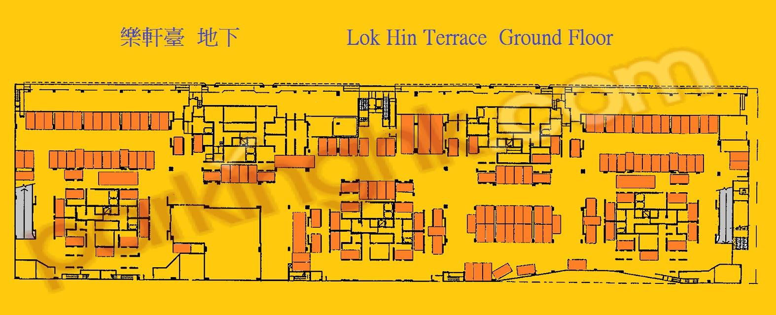  Chai Wan Carpark  Chai Wan Road  Lok Hin Terrace  Floor plan 香港車位.com ParkingHK.com