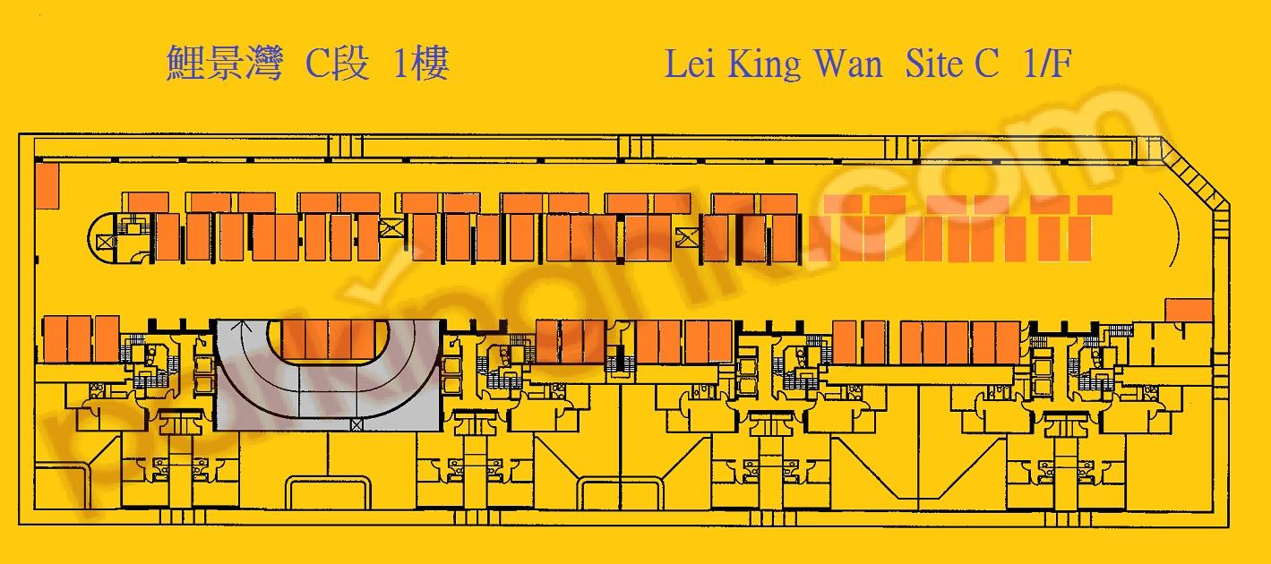  Sai Wan Ho Carpark  Tai Hong Street  Lei King Wan Site C  Floor plan 香港車位.com ParkingHK.com