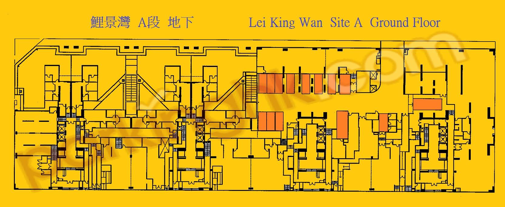  Sai Wan Ho Carpark  Tai Hong Street  Lei King Wan Site A  Floor plan 香港車位.com ParkingHK.com