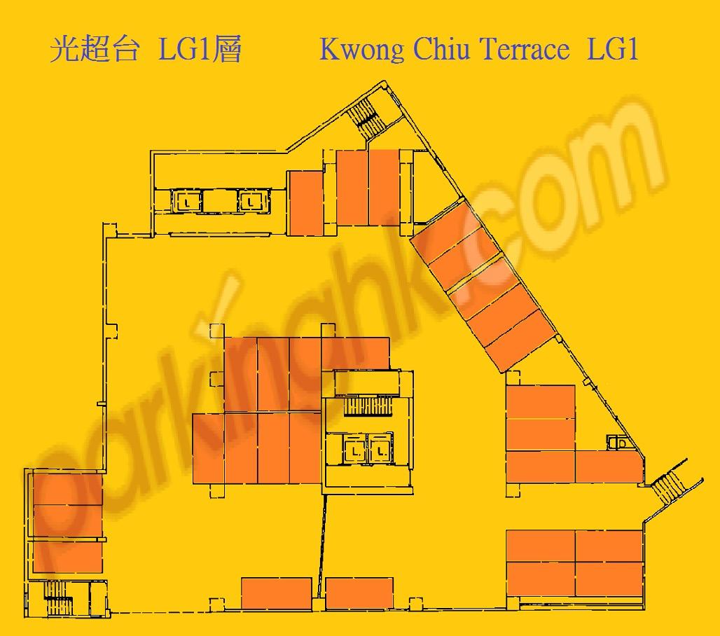  North Point Carpark  Fortress Hill Road  Kwong Chiu Terrace   Floor plan 香港車位.com ParkingHK.com