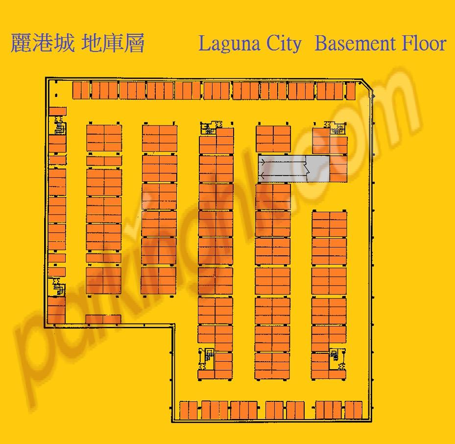  Lam Tin Carpark  Laguna Street  Laguna City Phase 1 Floor plan 香港車位.com ParkingHK.com