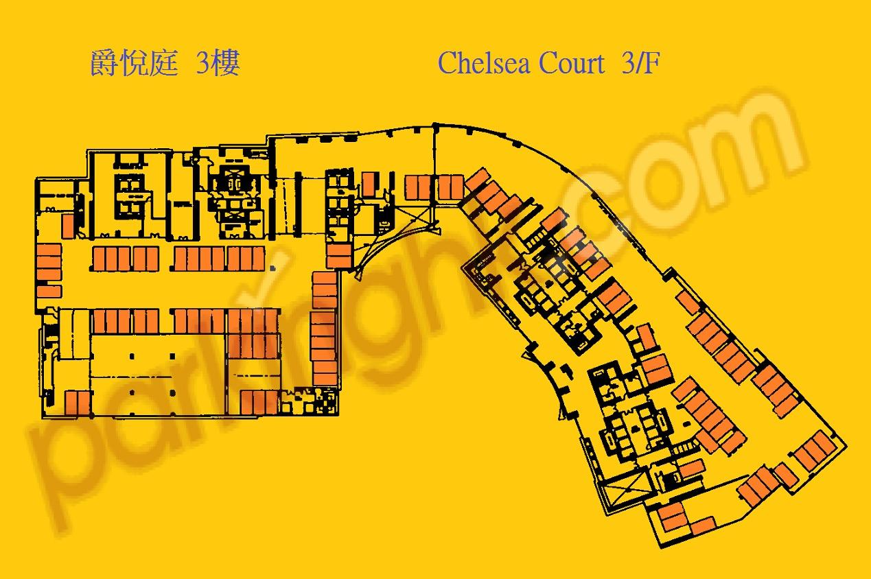  Tsuen Wan Carpark  Yeung Uk Road  Chelsea Court  Floor plan 香港車位.com ParkingHK.com