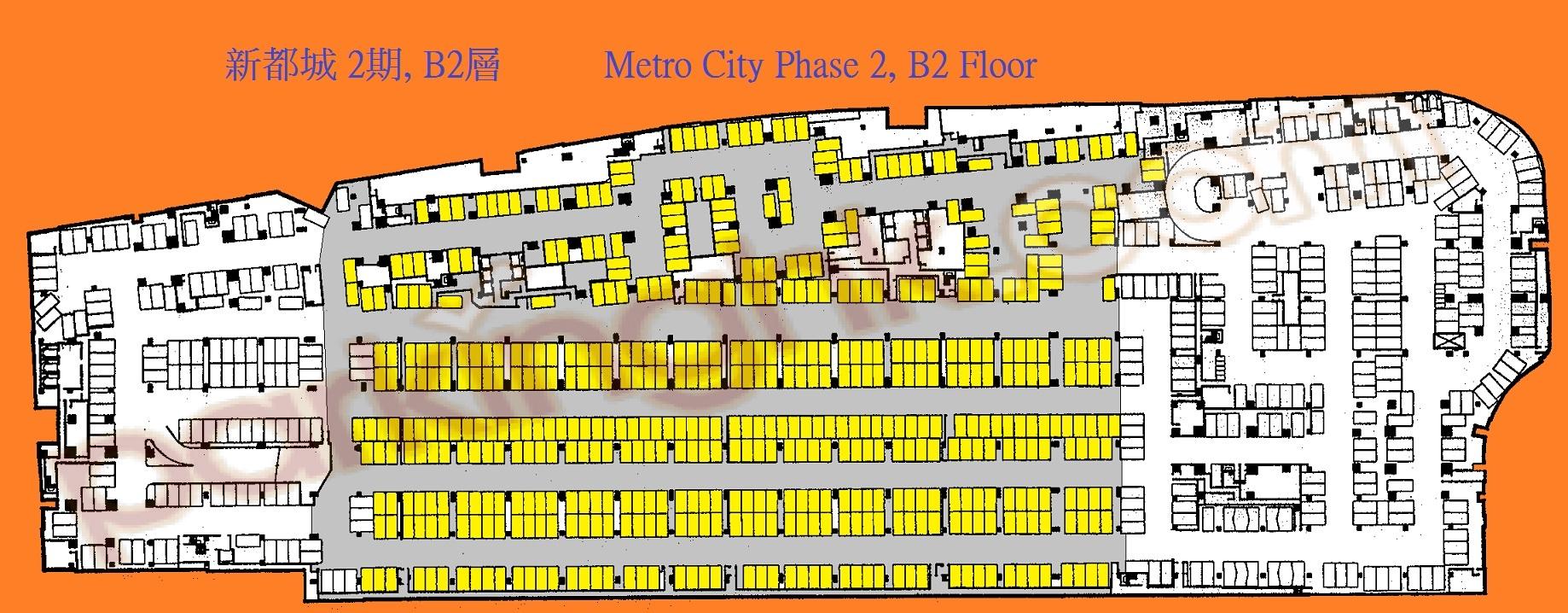  Tseung Kwan O Carpark  Yan King Road   Metro City Phase 2  Floor plan 香港車位.com ParkingHK.com