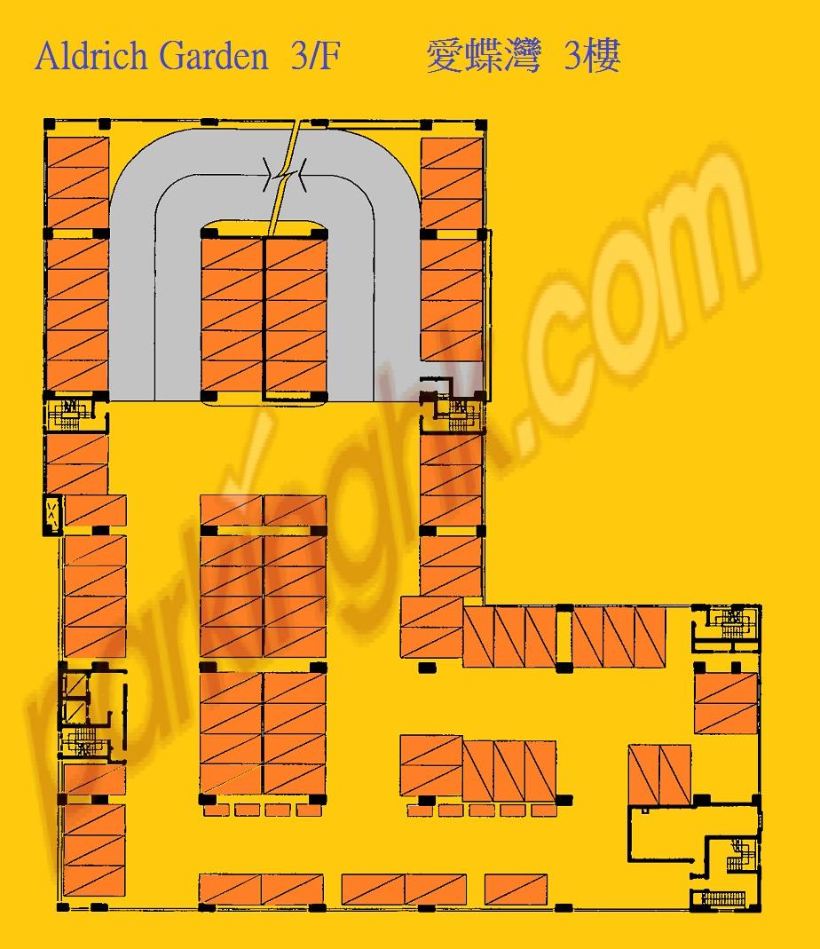  Shau Kei Wan Carpark  Oi Lai Street  Aldrich Garden  Floor plan 香港車位.com ParkingHK.com