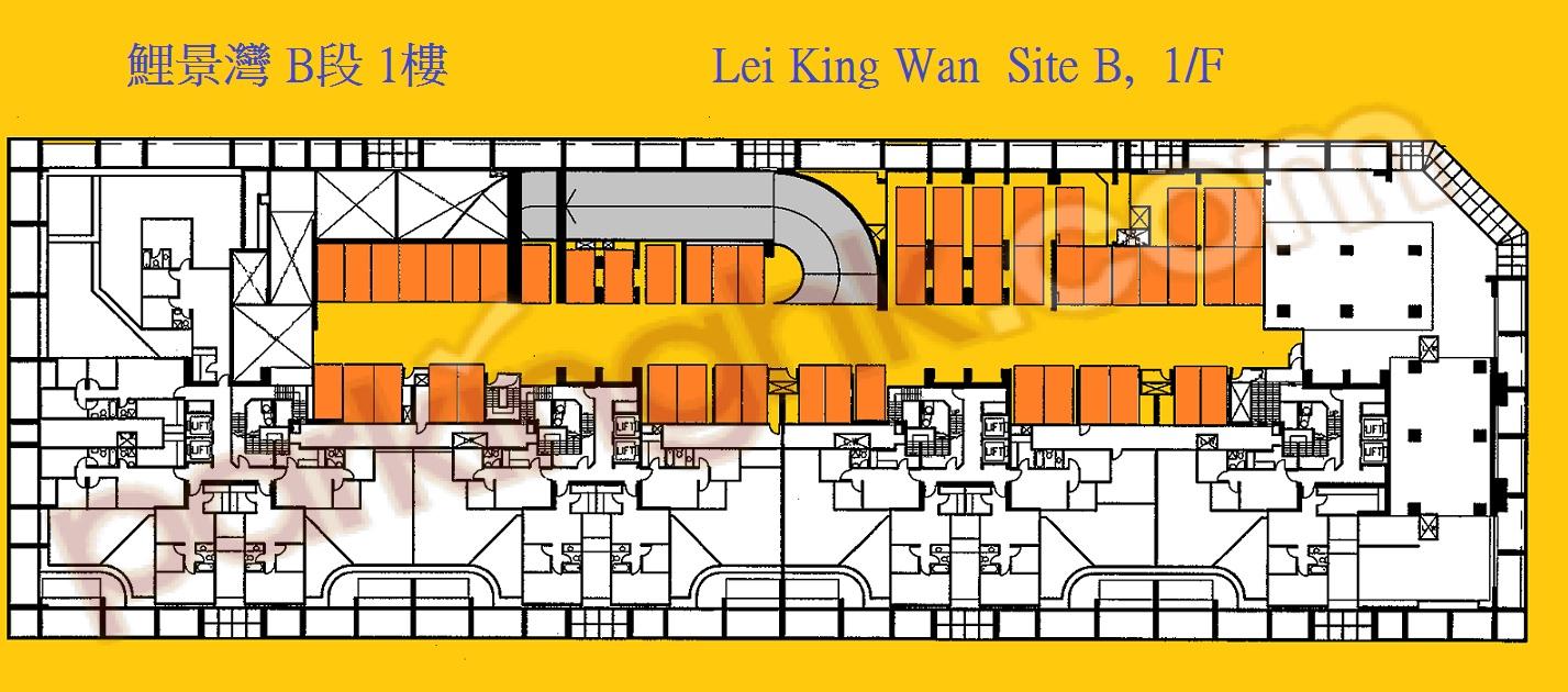  Sai Wan Ho Carpark  Tai Hong Street  Lei King Wan Site B  Floor plan 香港車位.com ParkingHK.com