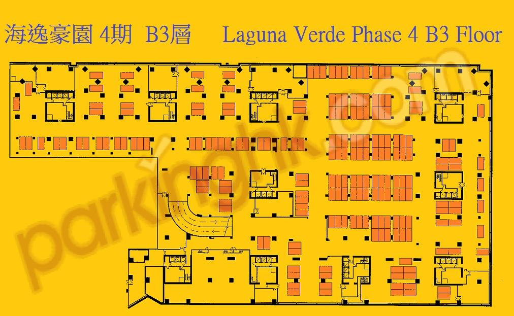  紅磡車位 海逸道 海逸豪園 4期 平面圖 香港車位.com ParkingHK.com