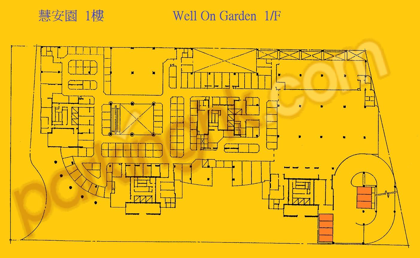  Tseung Kwan O Carpark  Yuk Nga Lane  Well On Garden  Floor plan 香港車位.com ParkingHK.com