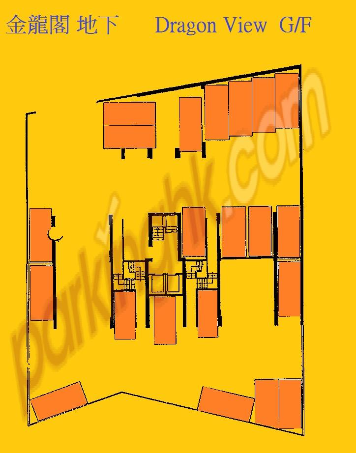  Ho Man Tin Carpark  Dragon Terrace  Dragon View  Floor plan 香港車位.com ParkingHK.com
