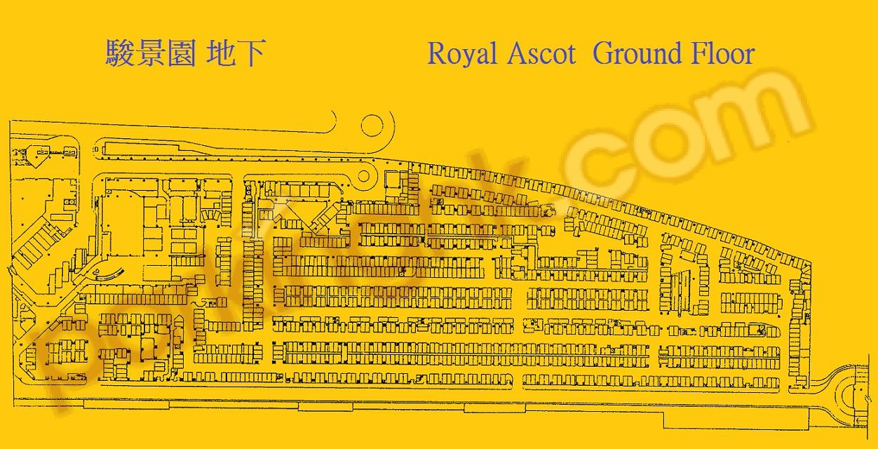  Fo Tan Carpark  Tsun King Road  Royal Ascot  Floor plan 香港車位.com ParkingHK.com