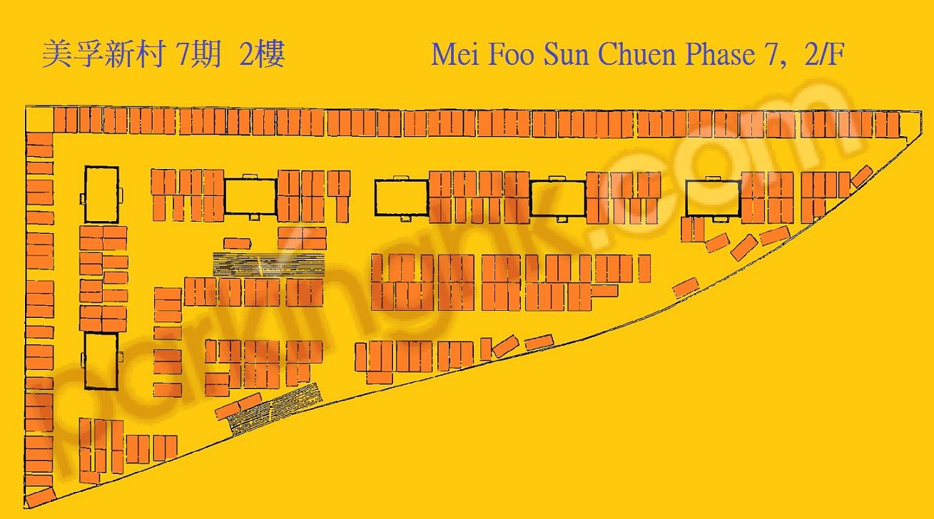  Lai Chi Kok Carpark  Broadway  Mei Foo Sun Chuen Phase 7  Floor plan 香港車位.com ParkingHK.com