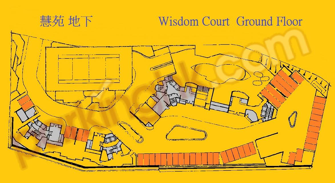  West Mid-Levels Carpark  Hatton Road  Wisdom Court  Floor plan 香港車位.com ParkingHK.com