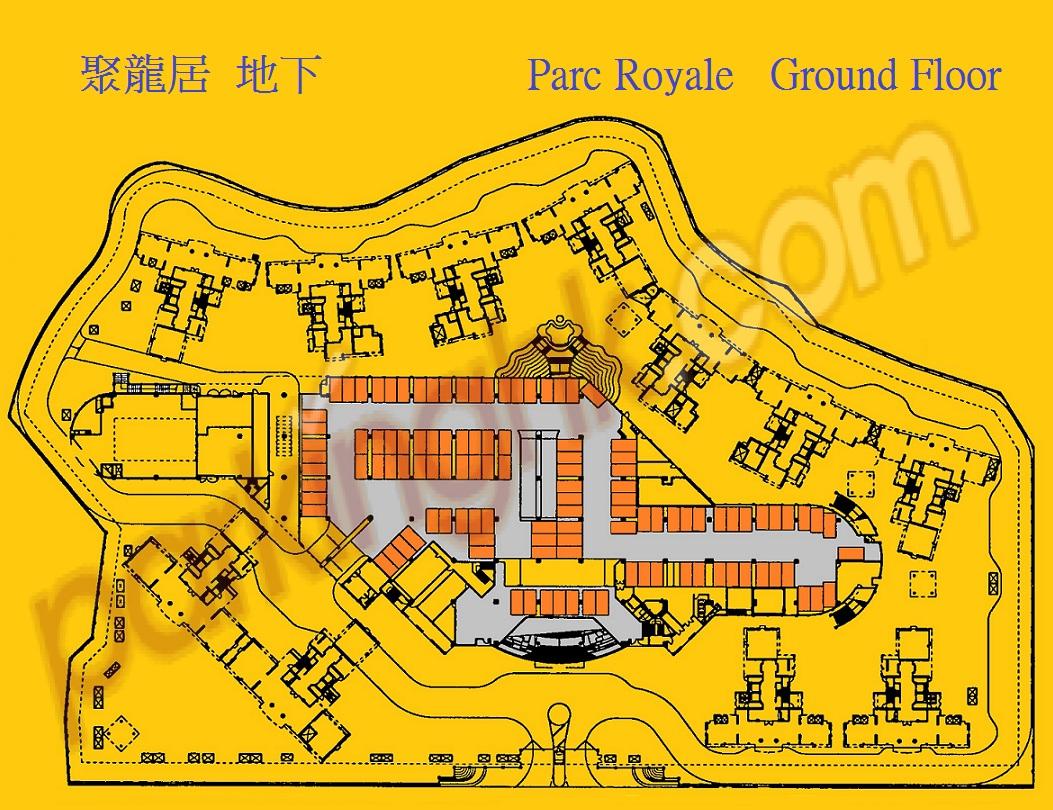  大圍車位 顯泰街 聚龍居 平面圖 香港車位.com ParkingHK.com