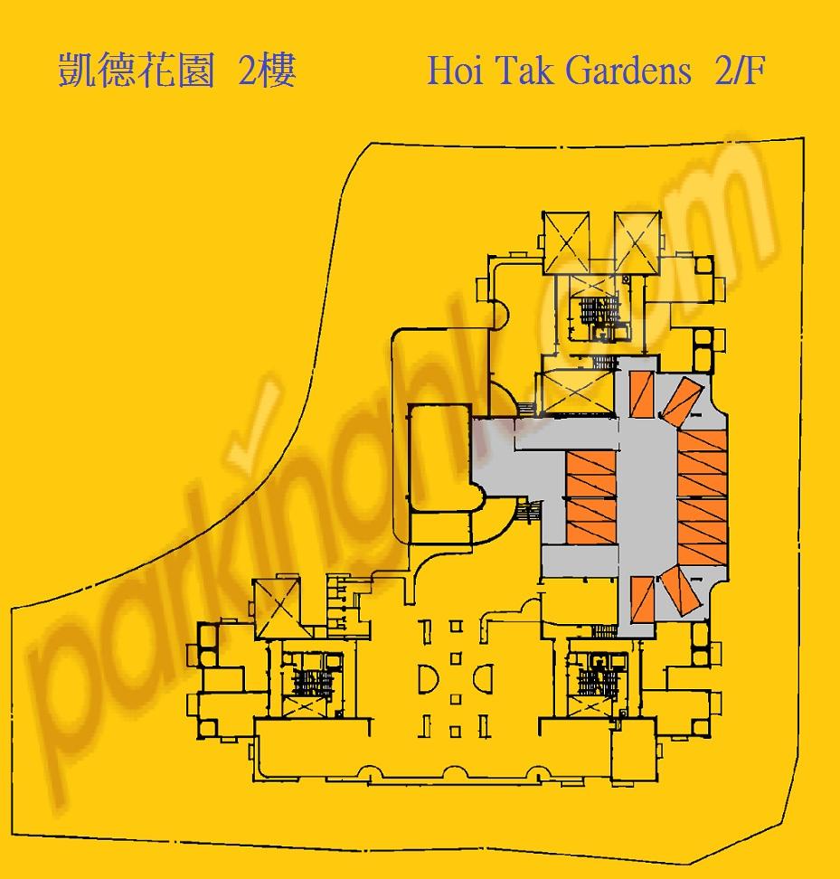  屯門車位 榮發里 凱德花園 平面圖 香港車位.com ParkingHK.com