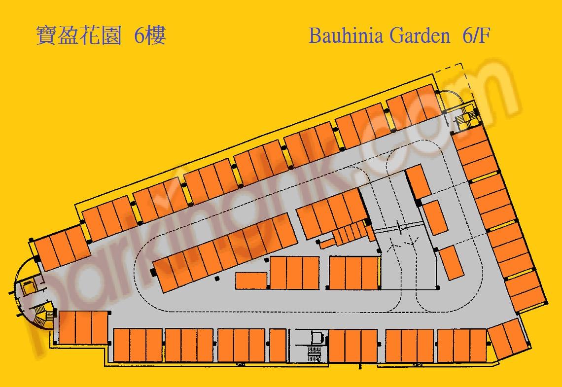  Tseung Kwan O Carpark  Castle Peak Road Hung Shui Kiu   Bauhinia Garden  Floor plan 香港車位.com ParkingHK.com