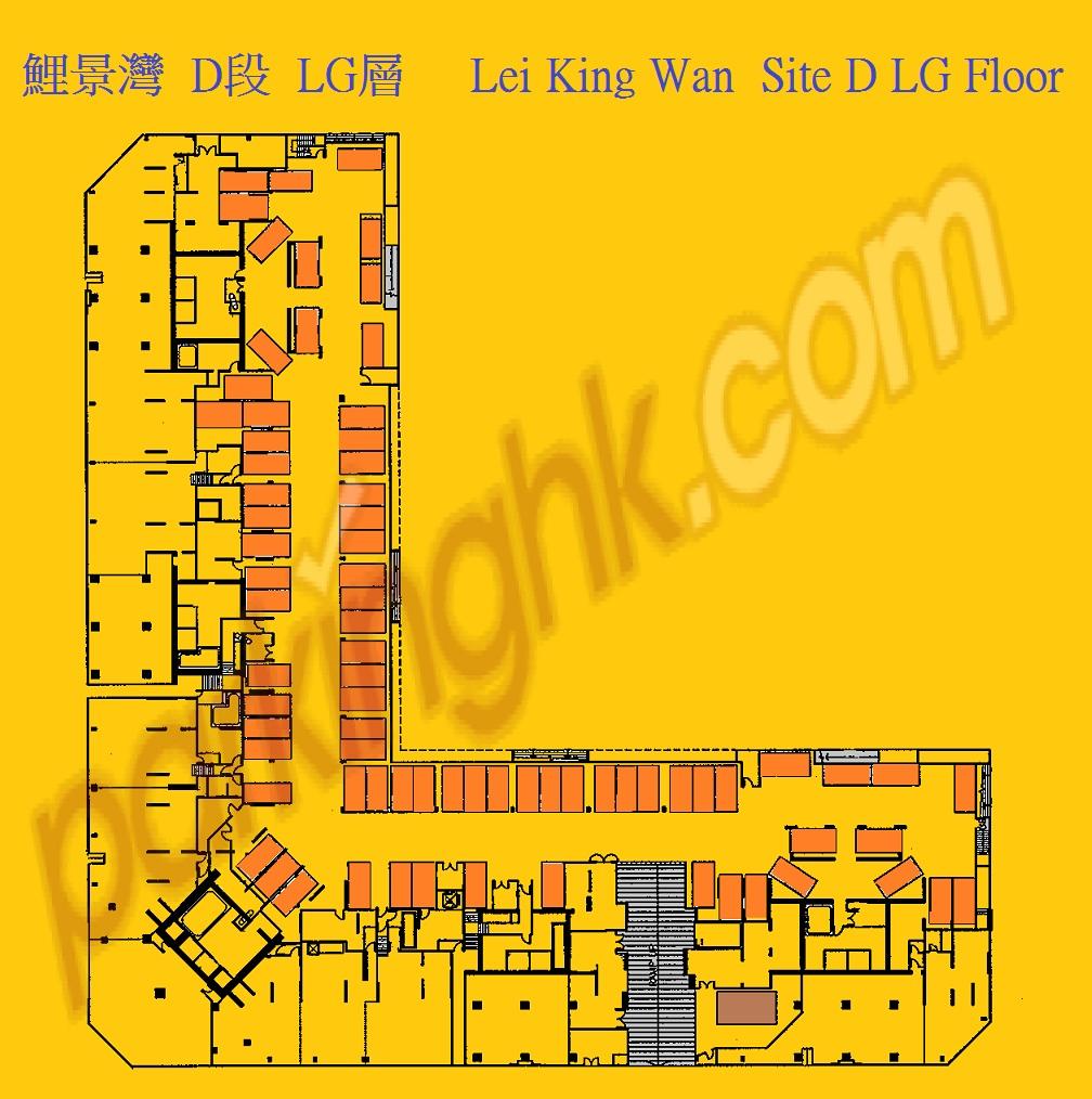  Sai Wan Ho Carpark  Tai Hong Street  Lei King Wan Site D  Floor plan 香港車位.com ParkingHK.com