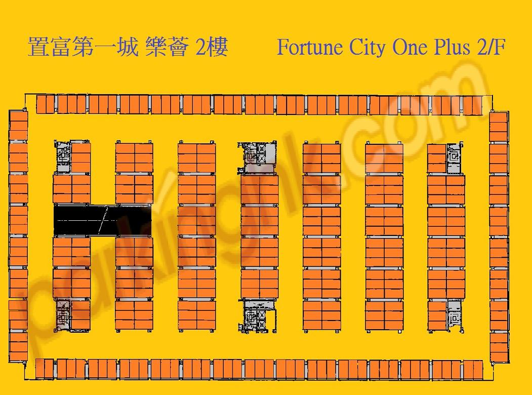  Sha Tin Carpark  Pak Tak Street  City One Shatin Site 4  Floor plan 香港車位.com ParkingHK.com