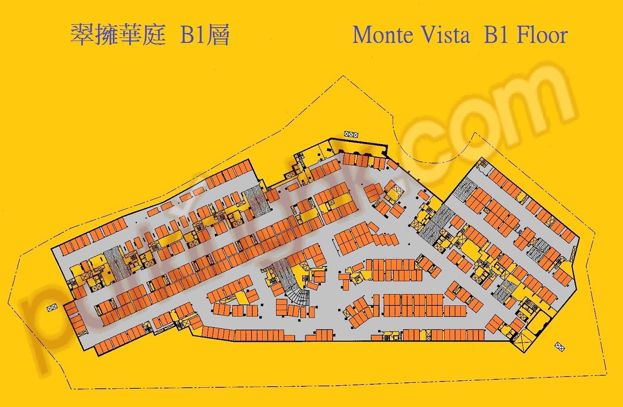 馬鞍山車位 沙安街 翠擁華庭 平面圖 香港車位.com ParkingHK.com