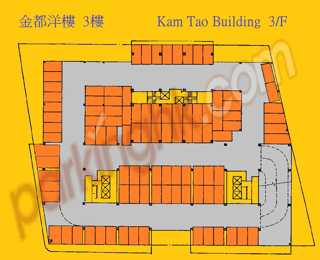  炮台山車位 威非路道 金都洋樓 平面圖 香港車位.com ParkingHK.com