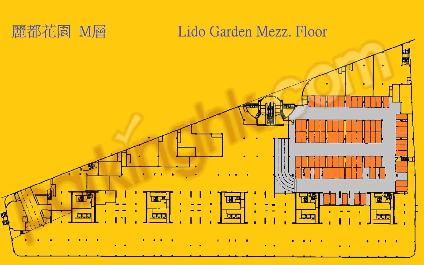  Sham Cheng Carpark  Castle Peak Road  Sham Tseng  Lido Garden  Floor plan 香港車位.com ParkingHK.com