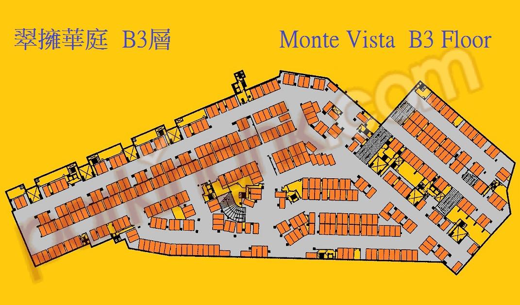  Ma On Shan Carpark  Sai Sha Road  Monte Vista  Floor plan 香港車位.com ParkingHK.com