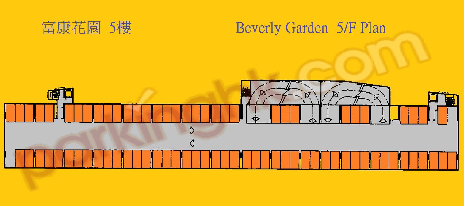  Tseung Kwan O Carpark  Tung Ming Street  Beverly Garden  Floor plan 香港車位.com ParkingHK.com