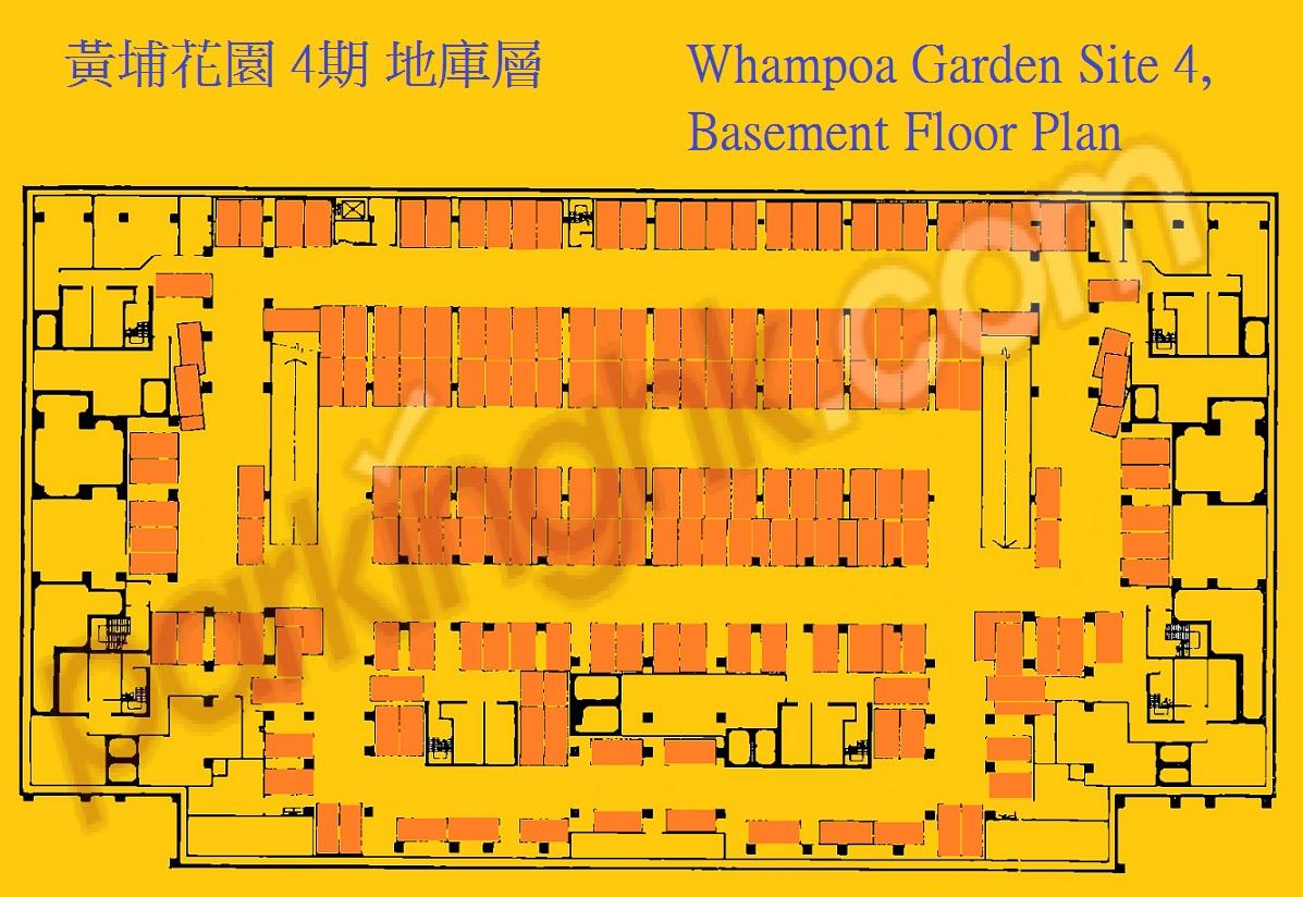  紅磡車位 船景街 黃埔花園 4期 平面圖 香港車位.com ParkingHK.com